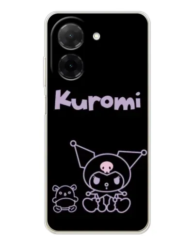 Чехол для Xiaomi Redmi A5 (EU) с картинкой «Kuromi — черный минимализм» Чехол для Xiaomi Redmi A5 (EU) с картинкой «Kuromi — черный минимализм»