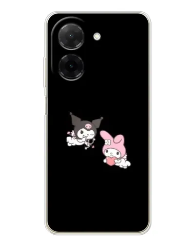 Чехол для Xiaomi Redmi A5 (EU) с картинкой «My Melody и Kuromi» Чехол для Xiaomi Redmi A5 (EU) с картинкой «My Melody и Kuromi»