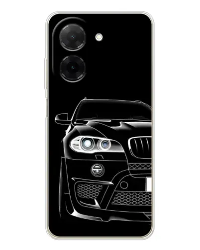 Чехол для Xiaomi Redmi A5 (EU) с картинкой «Темный силуэт BMW»