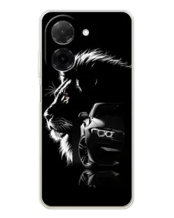 Чехол для Xiaomi Redmi A5 (EU) с картинкой «BMW и лев»