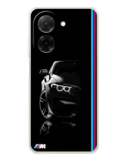 Чехол для Xiaomi Redmi A5 (EU) с картинкой «Силуэт BMW в темноте»