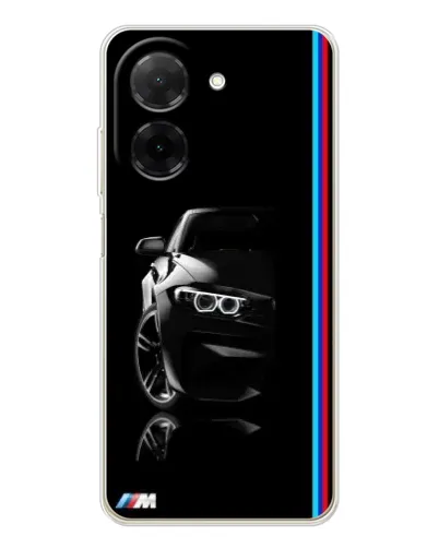 Чехол для Xiaomi Redmi A5 (EU) с картинкой «Силуэт BMW в темноте»