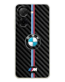 Чехол для Xiaomi Redmi A5 (EU) с картинкой «Эмблема BMW и карбон»
