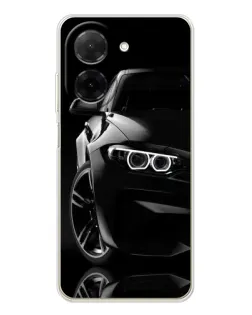 Чохол для Xiaomi Redmi A5 (EU) з картинкою «Чорна BMW — профіль»