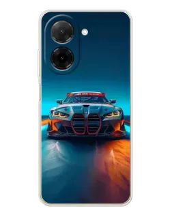 Чохол для Xiaomi Redmi A5 (EU) з картинкою «BMW — вогні неону»