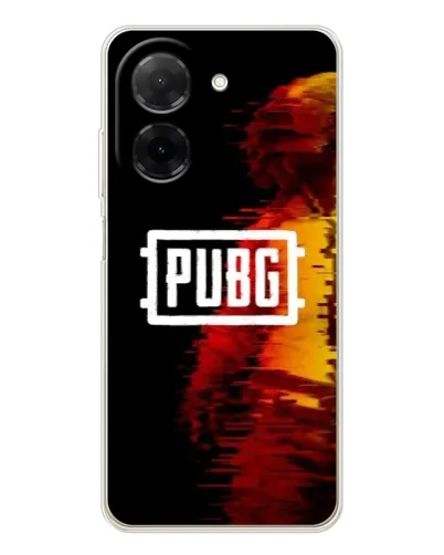 Чехол для Xiaomi Redmi A5 (EU) с картинкой «Яркий логотип PUBG»