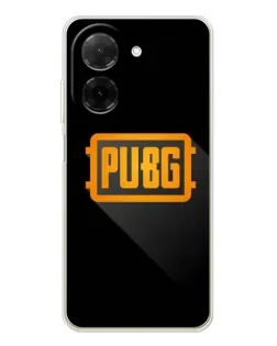 Чехол для Xiaomi Redmi A5 (EU) с картинкой «PUBG — рамка лого»