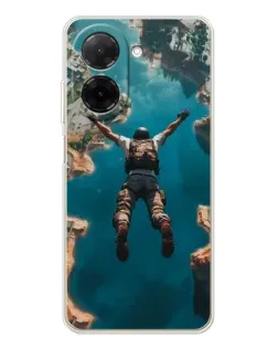 Чехол для Xiaomi Redmi A5 (EU) с картинкой «PUBG — свободное падение»