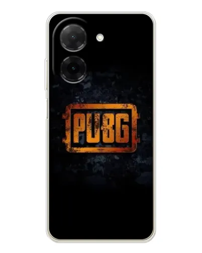 Чехол для Xiaomi Redmi A5 (EU) с картинкой «PUBG — золотой логотип»