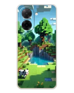 Чехол для Xiaomi Redmi A5 (EU) с картинкой «Minecraft летний день»