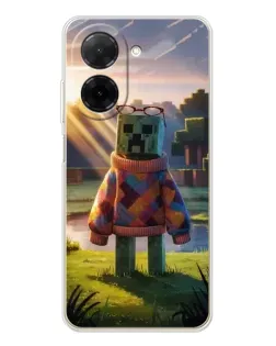 Чехол для Xiaomi Redmi A5 (EU) с картинкой «Крипер в свитере»