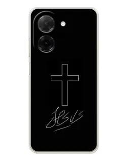 Чохол для Xiaomi Redmi A5 (EU) з картинкою «Графічний хрест Jesus»