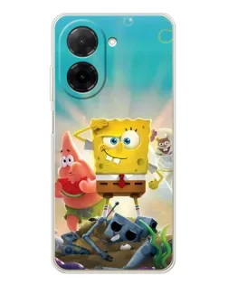 Чехол для Xiaomi Redmi A5 (EU) с картинкой «Спанч Боб победитель»