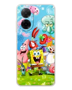 Чохол для Xiaomi Redmi A5 (EU) з картинкою «Губка Боб та друзі»