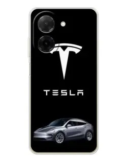 Чехол для Xiaomi Redmi A5 (EU) с картинкой «Tesla Model Y»