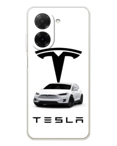 Чехол для Xiaomi Redmi A5 (EU) с картинкой «Tesla White Style»