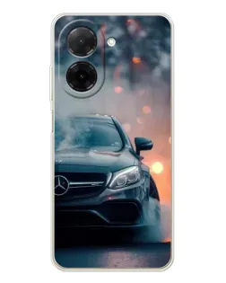 Чехол для Xiaomi Redmi A5 (EU) с картинкой «Mercedes — ночной город»