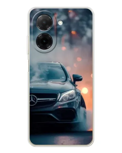 Чехол для Xiaomi Redmi A5 (EU) с картинкой «Mercedes — ночной город»