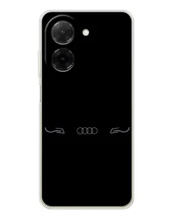 Чехол для Xiaomi Redmi A5 (EU) с картинкой «Audi — световой подпись»