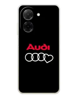 Чехол для Xiaomi Redmi A5 (EU) с картинкой «Логотип Audi Heart»