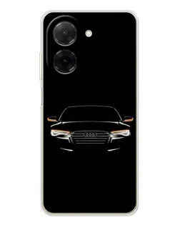 Чехол для Xiaomi Redmi A5 (EU) с картинкой «Audi — ночной контур»