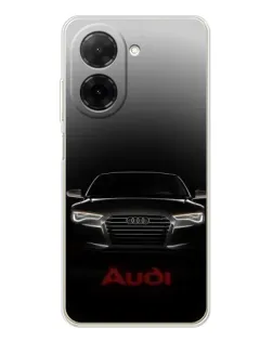Чехол для Xiaomi Redmi A5 (EU) с картинкой «Audi — градиентный контур»