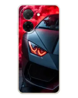 Чехол для Xiaomi Redmi A5 (EU) с картинкой «Lamborghini красное сияние»