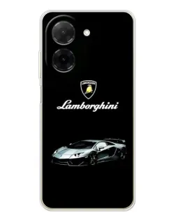 Чехол для Xiaomi Redmi A5 (EU) с картинкой «Логотип Lamborghini классика»