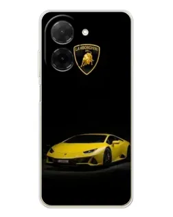 Чехол для Xiaomi Redmi A5 (EU) с картинкой «Lamborghini желтый акцент»