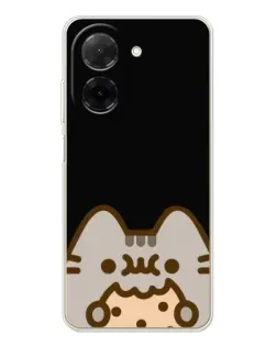 Чехол для Xiaomi Redmi A5 (EU) с картинкой «Пушин на черном»