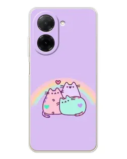 Чехол для Xiaomi Redmi A5 (EU) с картинкой «Радужные Пушины»