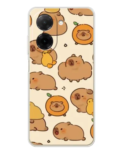 Чохол для Xiaomi Redmi A5 (EU) з картинкою «Капібари з апельсинами»