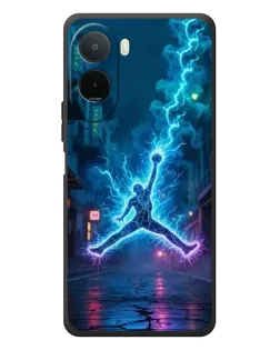 Чохол для Xiaomi Redmi A7 Pro з картинкою «Jordan Gold Jumpman»