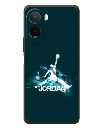 Чохол для Xiaomi Redmi A7 Pro з картинкою «Jordan Blue Fire»