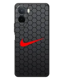 Чохол для Xiaomi Redmi A7 Pro з картинкою «Nike — карбонова сітка»