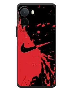 Чохол для Xiaomi Redmi A7 Pro з картинкою «Червоні бризки Nike»