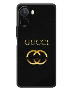 Чохол для Xiaomi Redmi A7 Pro з картинкою «Золотий логотип Gucci»