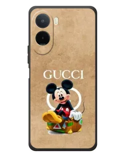 Чохол для Xiaomi Redmi A7 Pro з картинкою «Міккі Маус Gucci — крафт»