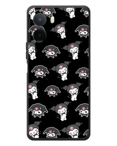 Чохол для Xiaomi Redmi A7 Pro з картинкою «Чорний паттерн Kuromi» Чохол для Xiaomi Redmi A7 Pro з картинкою «Чорний паттерн Kuromi»