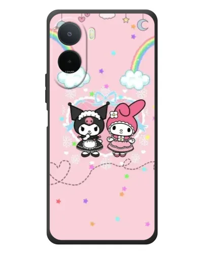Чохол для Xiaomi Redmi A7 Pro з картинкою «My Melody та Kuromi» Чохол для Xiaomi Redmi A7 Pro з картинкою «My Melody та Kuromi»