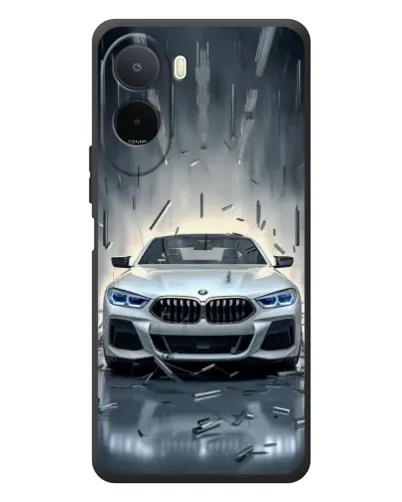 Чехол для Xiaomi Redmi A7 Pro с картинкой «BMW в свете фар»