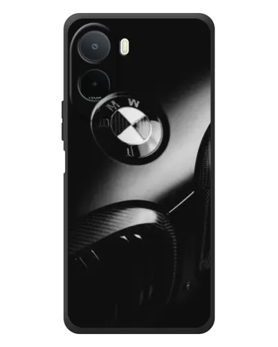 Чехол для Xiaomi Redmi A7 Pro с картинкой «Эмблема BMW — макро»