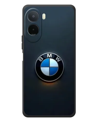 Чехол для Xiaomi Redmi A7 Pro с картинкой «Логотип BMW — минимализм»
