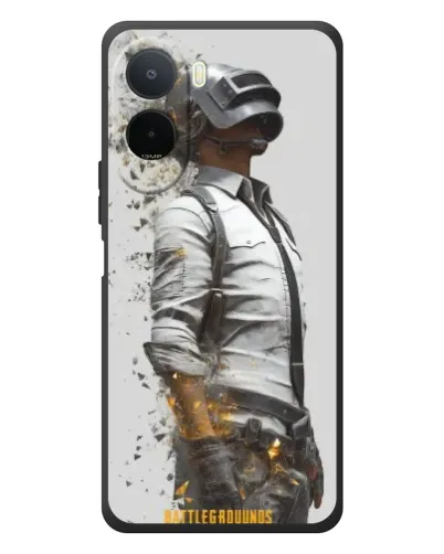 Чохол для Xiaomi Redmi A7 Pro з картинкою «PUBG — боєць у пилу»