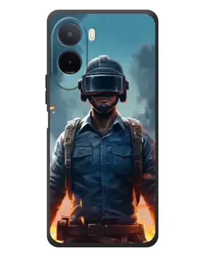 Чохол для Xiaomi Redmi A7 Pro з картинкою «PUBG — реалістичний герой»
