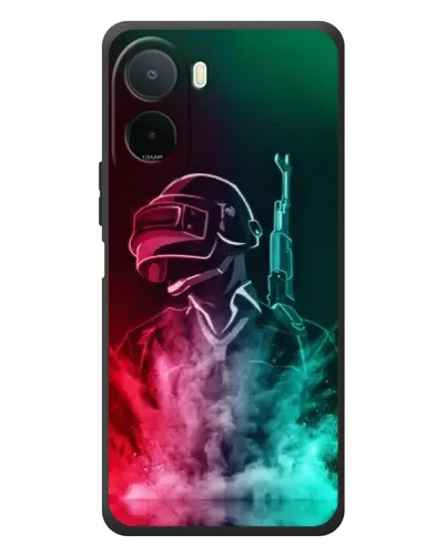 Чохол для Xiaomi Redmi A7 Pro з картинкою «PUBG — вогняний воїн»