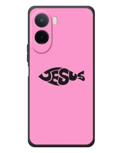 Чохол для Xiaomi Redmi A7 Pro з картинкою «Рожевий символ Jesus»