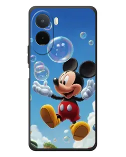 Чохол для Xiaomi Redmi A7 Pro з картинкою «Mickey та мильні бульбашки»