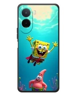 Чохол для Xiaomi Redmi A7 Pro з картинкою «Спанч Боб під водою»