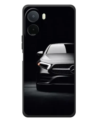 Чехол для Xiaomi Redmi A7 Pro с картинкой «Свет фар Mercedes»